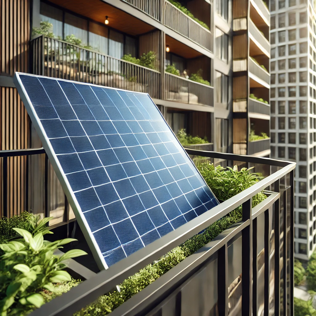 Balkoninės saulės elektrinės: naujas būdas pasigaminti savo energiją bute
