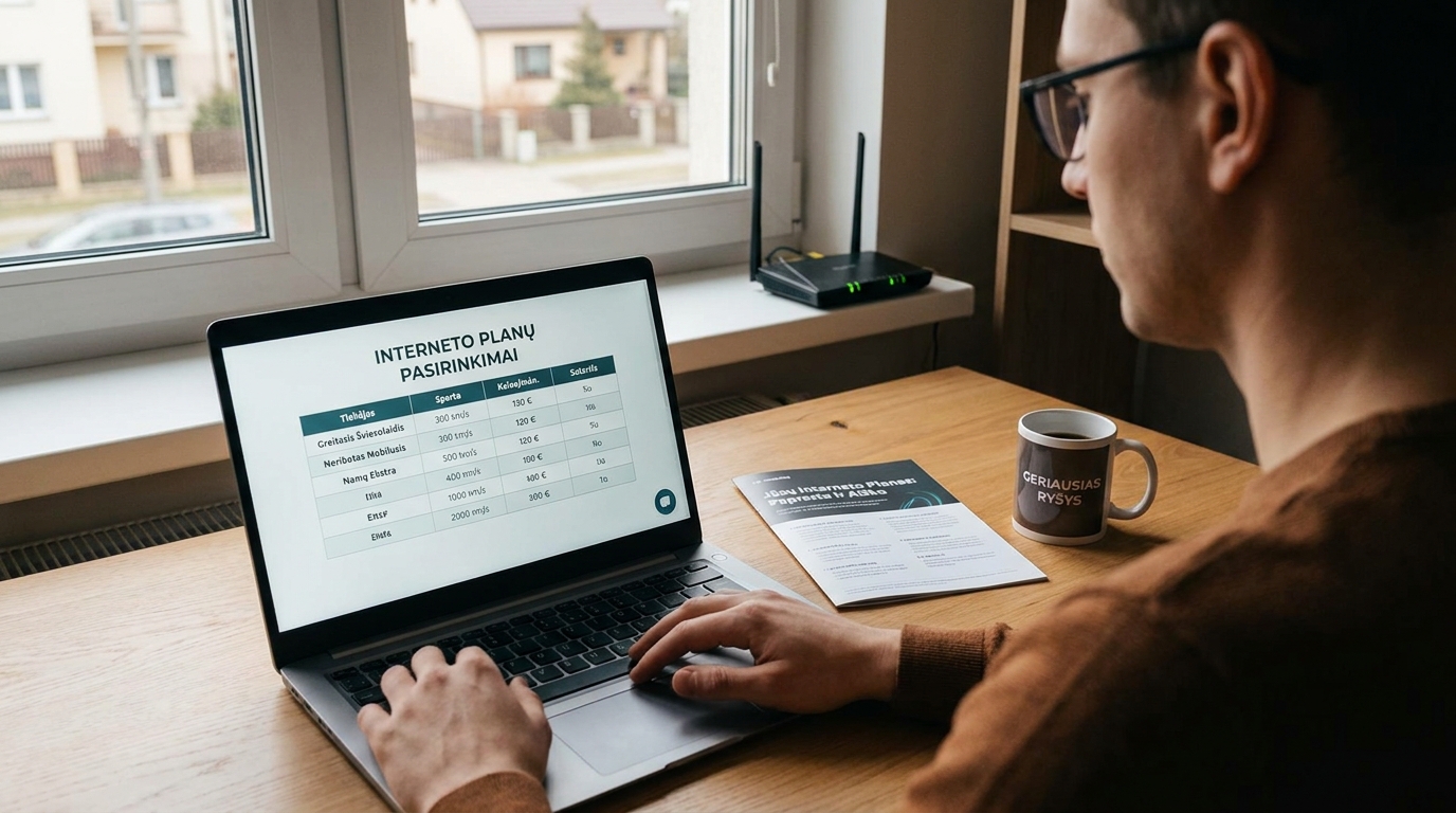 Didžiausias ryšio planų testas: palyginome populiariausius planus nuo 7 € iki 30 €